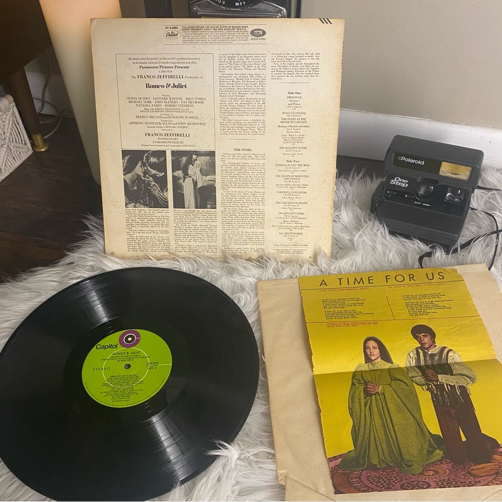 Romeo & Juliet Vinyl Record Vintage 1968 Soundtrack - Picture 4 of 5
